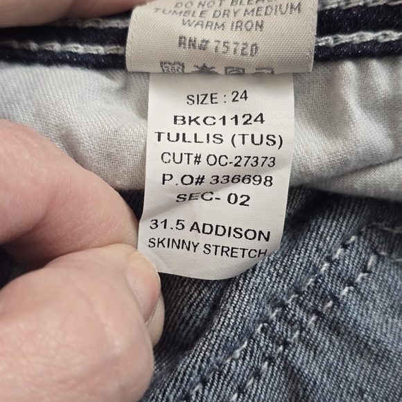 BKE Addison Skinny Stretch Jeans 24 - Picture 6 of 6